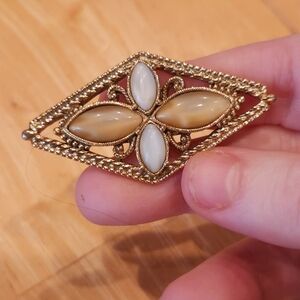 1928 Gold Tone Brooch